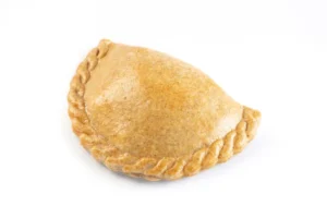 Pastel assado integral de frango com palmito